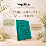 Silikonform - Flamingo Laterne Seite