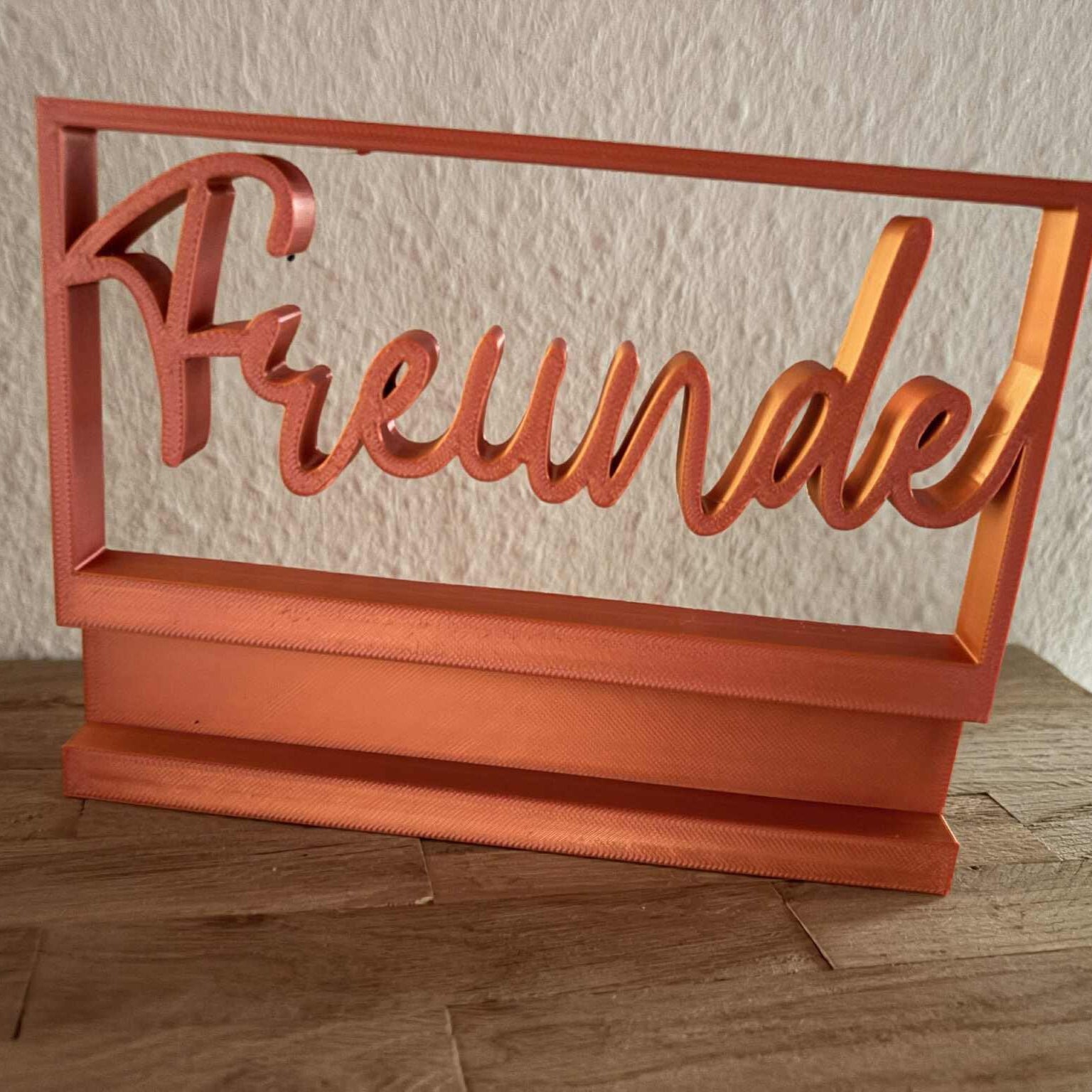 3D/ Plotter- / Laserdatei - Freunde im Rahmen