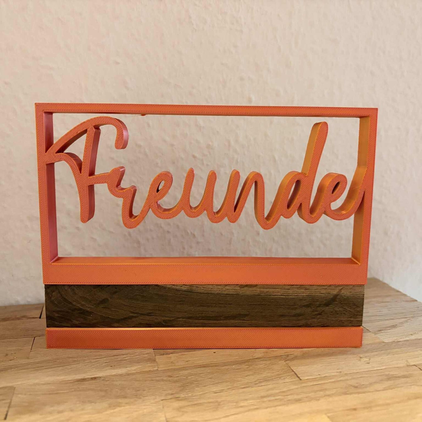 3D/ Plotter- / Laserdatei - Freunde im Rahmen