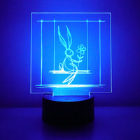 Frohe Ostern Plotterdatei Hase Osterhase gemalt Laser eingraviert