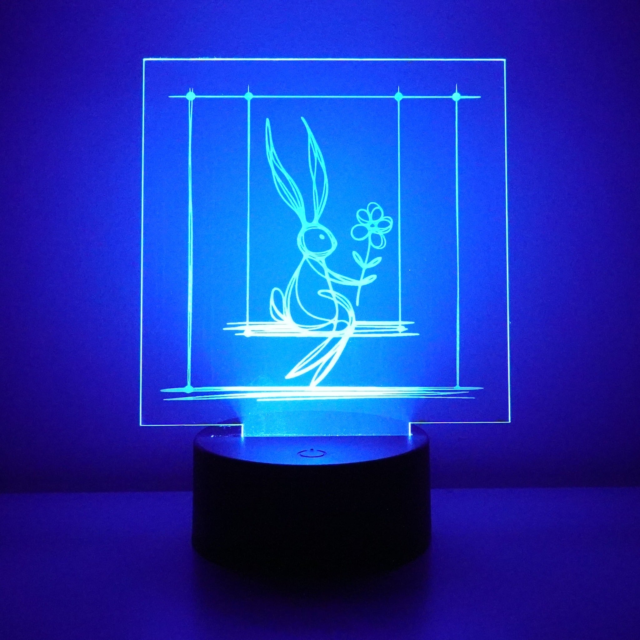 Frohe Ostern Plotterdatei Hase Osterhase gemalt Laser eingraviert