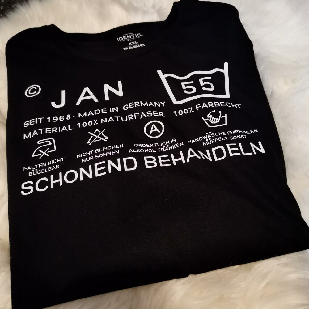 Geburtstags Plotteridee zum Geburtstag Waschanleitung für Geburtstagskinder DIY Plotter einzigartig