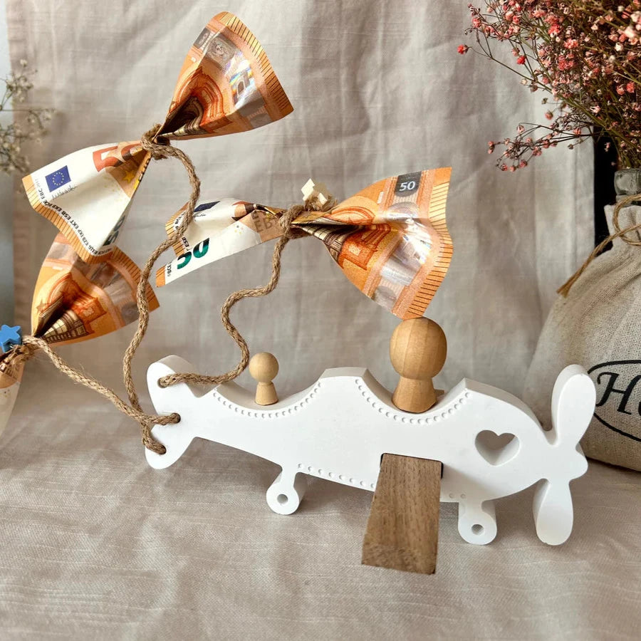 Silikon Gießform Geldgeschenk Flugzeug – Hochwertige, Langlebige Silikonform Klötzchen DIY Easysticks