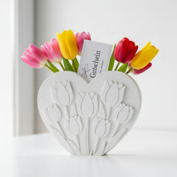 Geldgeschenk_Tulpen_von_Herzen_Silikonform_gegossen_Mini Blumenvase