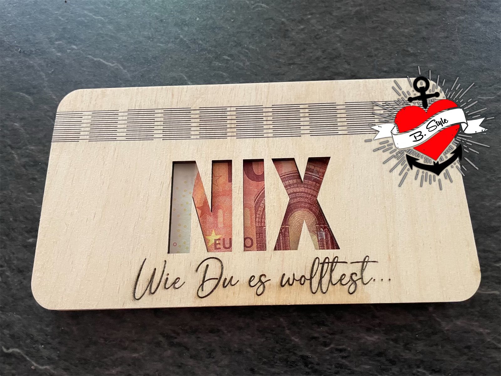 Karte Laser Laserdatei Geburtstag Geld verschenken DIY xtool Herzlichen Gückwunsch Hochzeit Gück Danke Kommunion Geburt Kommunion Firmung laseridee lasern
