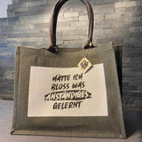 Hätte ich bloss was anständiges gelernt Plotterdatei Plotterspruch Plotter DIY Idee zum Studium Ausbildung Abschluss