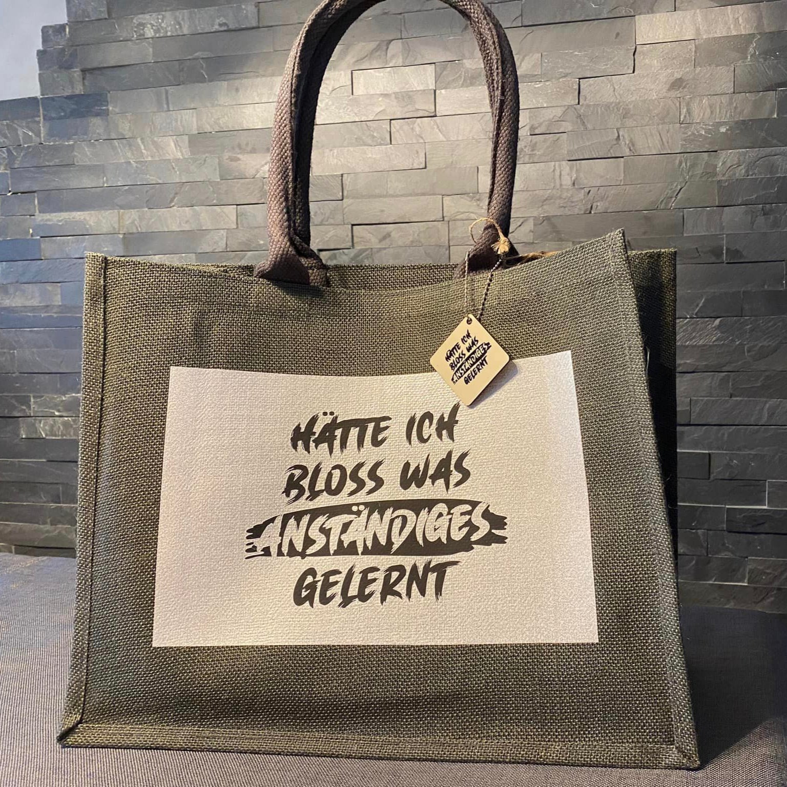 Hätte ich bloss was anständiges gelernt Plotterdatei Plotterspruch Plotter DIY Idee zum Studium Ausbildung Abschluss