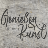 Genießen ist eine Kunst Plotterdatei