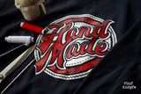 Genuine Handmade rundes Schild geplottet 