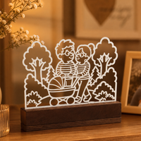 Karla und Karl mit Kinderwagen – 3D Druckdatei (STL u. 3MF)