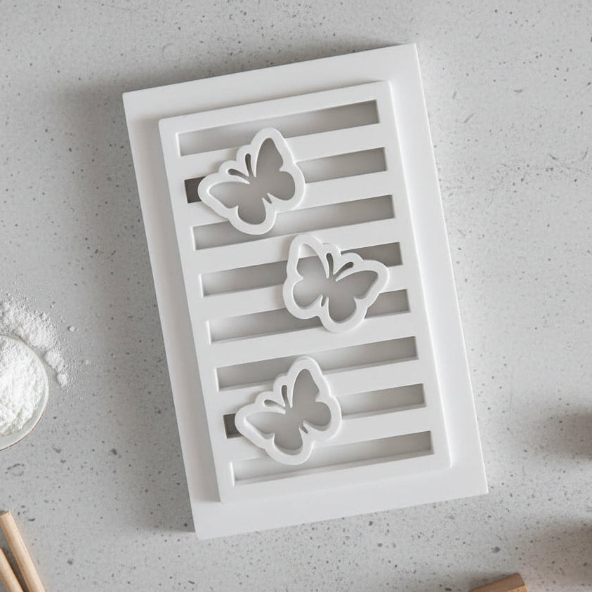 Gießform Schmetterlinge Sommer gegossen