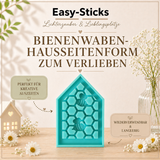 Silikonform Bienenwaben Hausseite