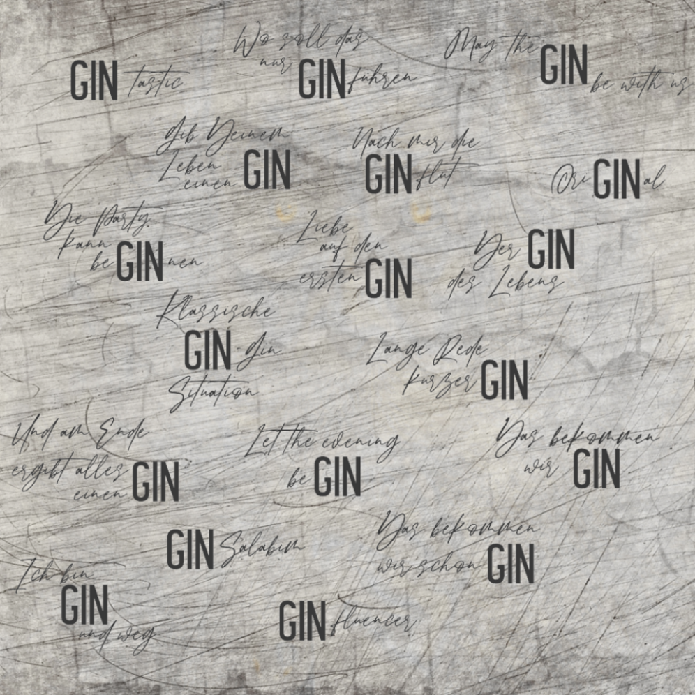 GIN Trinksprüche Plotterdatei