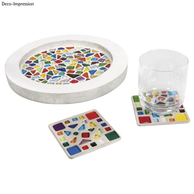 wunderschöne Glassteine Mosaik zum Basteln
