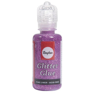 Glitzer Glitter-Glue metallic, Flasche 20 ml - verschiedene Farben