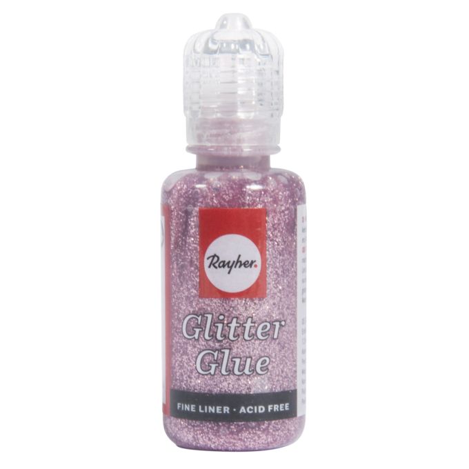 Glitzer Glitter-Glue metallic, Flasche 20 ml - verschiedene Farben