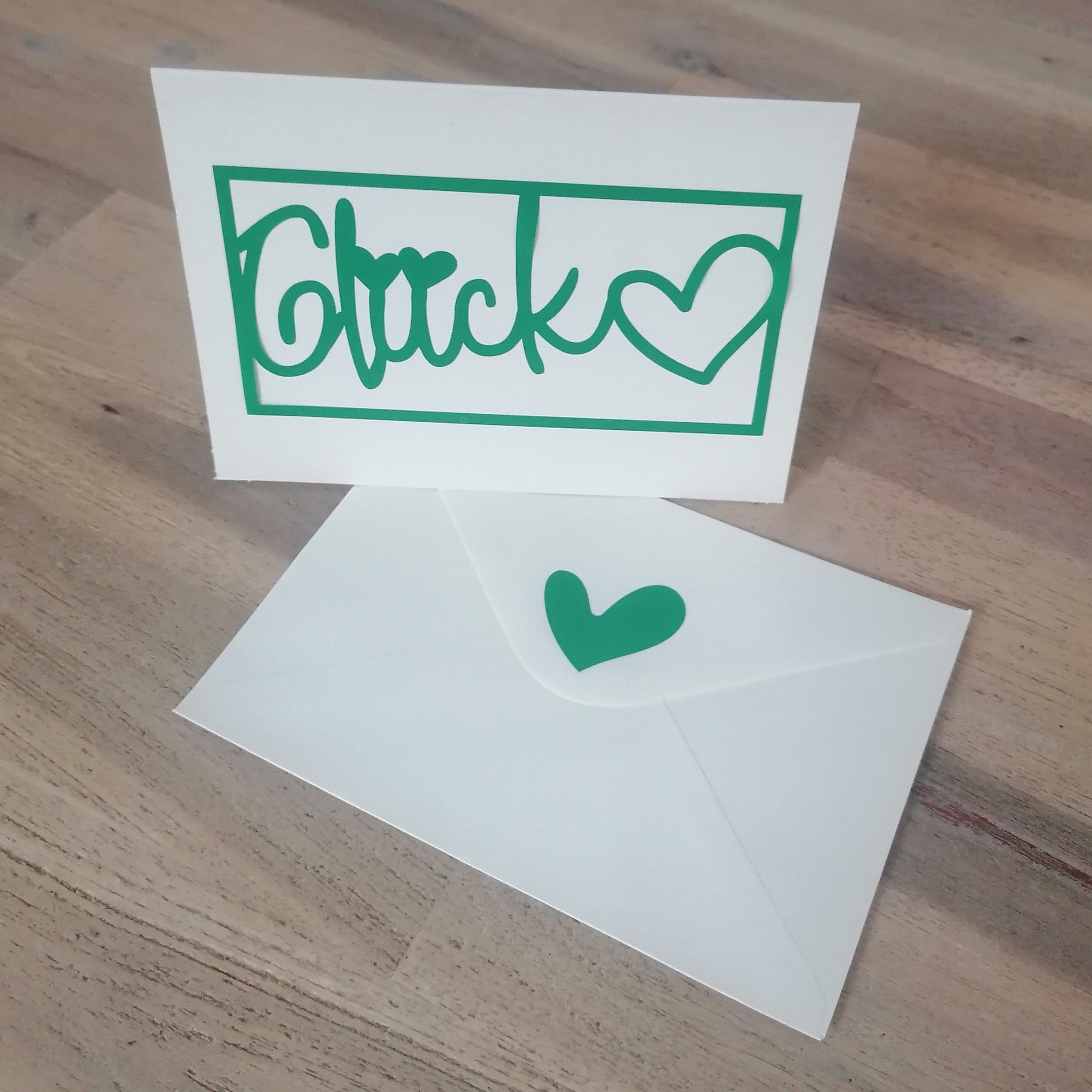 3D/ Plotter- / Laserdatei - Glück im Rahmen geplotter