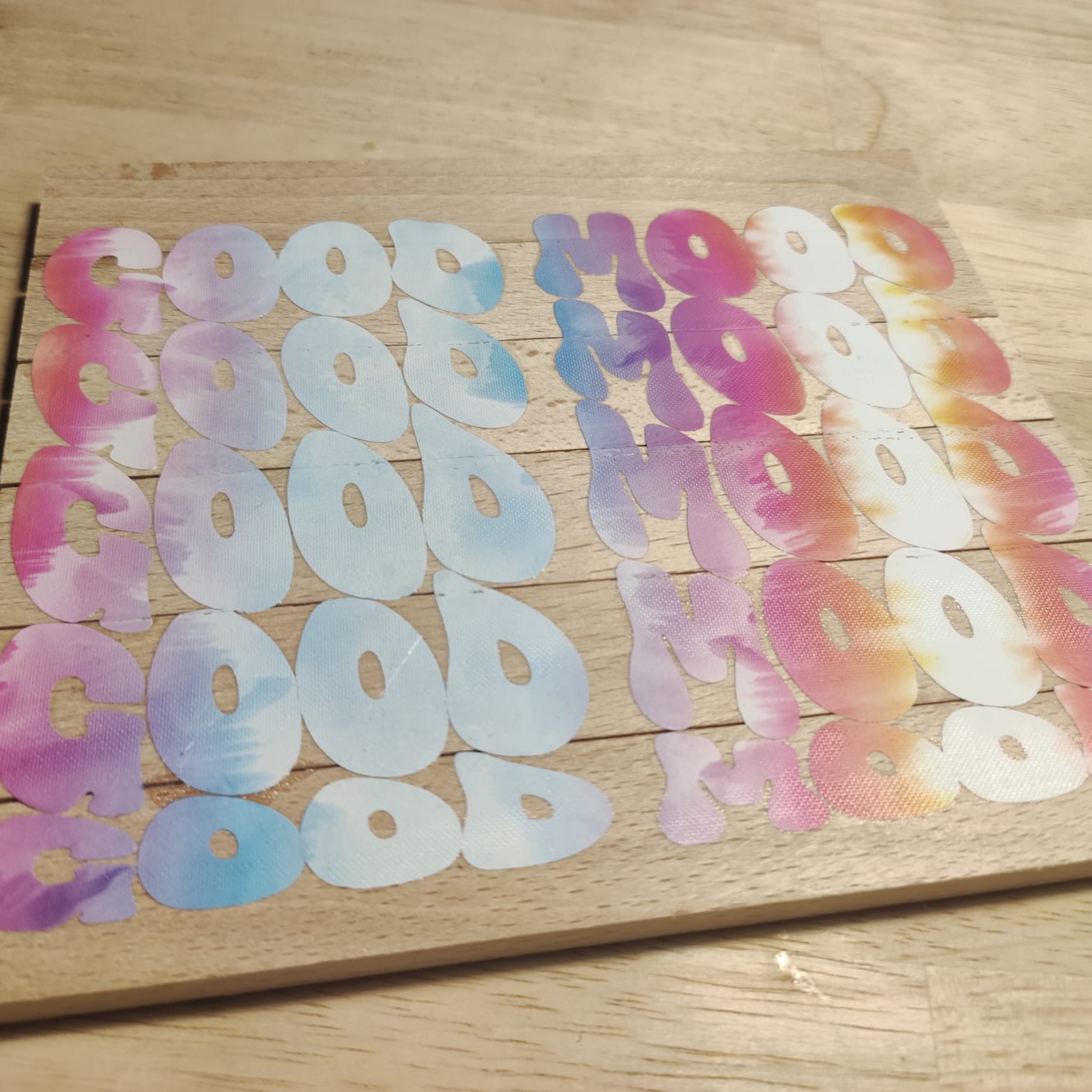 Good Mood Plotterdatei bunt plotten gute stimmung schild easy-sticks bstyle