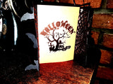 Halloween Plotterdatei Baum Kürbis Eule Kreuz Grab schild