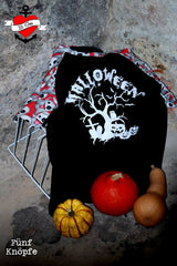 Halloween Plotterdatei Baum Kürbis Eule Kreuz Grab t-shirt