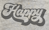 Plotterdatei - Happy