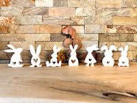 Dekorative Silikonformen von Easy-Sticks mit Hasenmotiven und Herzdetails, ideal für kreative Bastelprojekte und DIY Dekorationen.