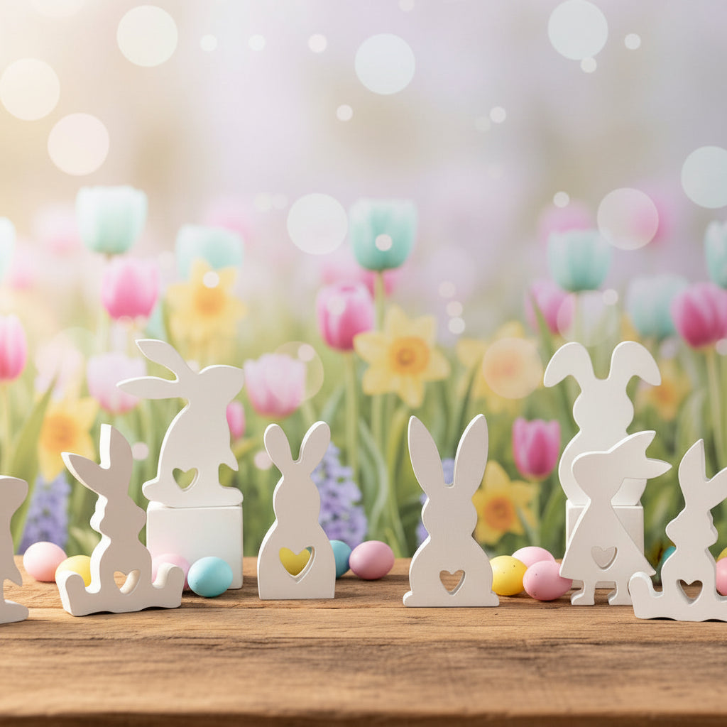 Hasen Set Silikonform Dekoidee Ostern