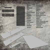 Heftstreifen Datei für 3D-Druck, Laser & Plotter – digitale Vorlage zum Selbermachen