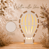 Silikonform Heißluftballon – basteln mit Easy-Sticks
