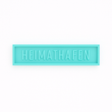 Silikonform mit Beschriftung text Heimathafen hafen – perfekt für DIY-Projekte, Resin-Gießen, Seifenherstellung oder kreative Bastelideen