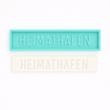Silikonform mit Heimat Heimathafen – perfekt für DIY-Projekte, Resin-Gießen, Seifenherstellung oder kreative Bastelideen