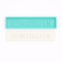 Silikonform mit Heimat Heimathafen – perfekt für DIY-Projekte, Resin-Gießen, Seifenherstellung oder kreative Bastelideen
