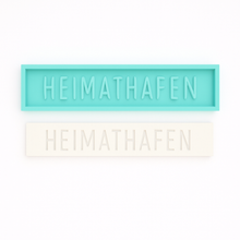 Lade das Bild in den Galerie-Viewer, Silikonform mit Heimat Heimathafen – perfekt für DIY-Projekte, Resin-Gießen, Seifenherstellung oder kreative Bastelideen
