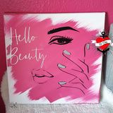 Plotteridee Hello Beauty Plotterdatei DIY
