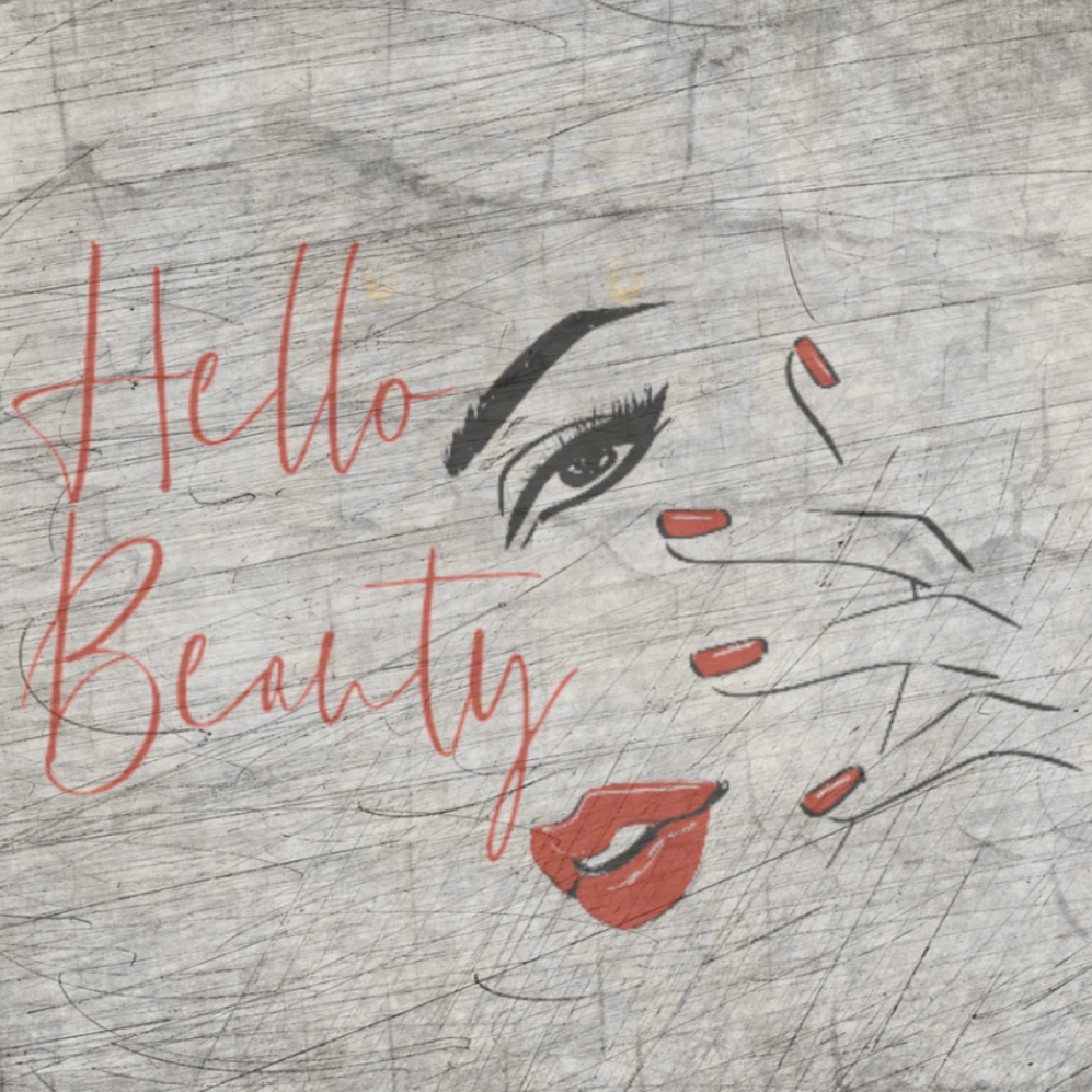 "Hello Beauty" Plotterdatei