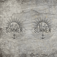 Plotterdatei - Hallo Sommer - Hello Summer Vorschaubild