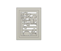 3D-Druckdatei – Herbst Laterne Seitenteil (STL + 3MF)