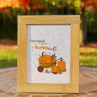 Bastel diese wunderschöne Herbstlaterne mit der PDF Vorlage und den Easy-Sticks
