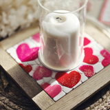 Silikonform - Herz Sweetheart Lichtfliese