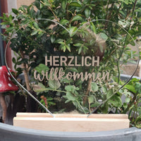 Acryl Herz Dekoration 15 cm x 15 cm x 0,8 cm - Vielseitig Gestaltbar für Bastelprojekte und Deko zum plotten