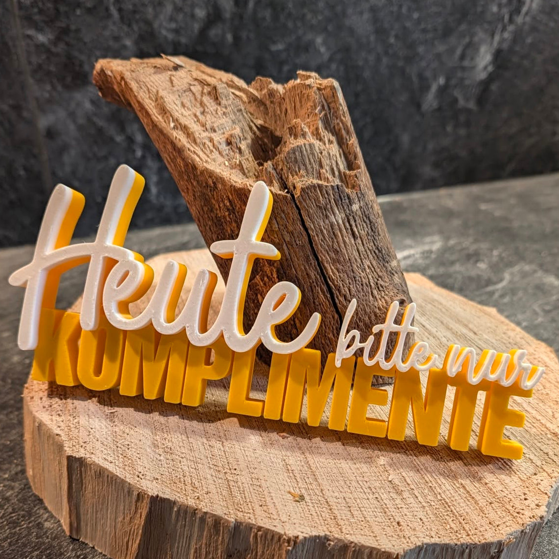 Heute bitte nur Komplimente - Digitale Dateien für 3D-Druck und Plotter