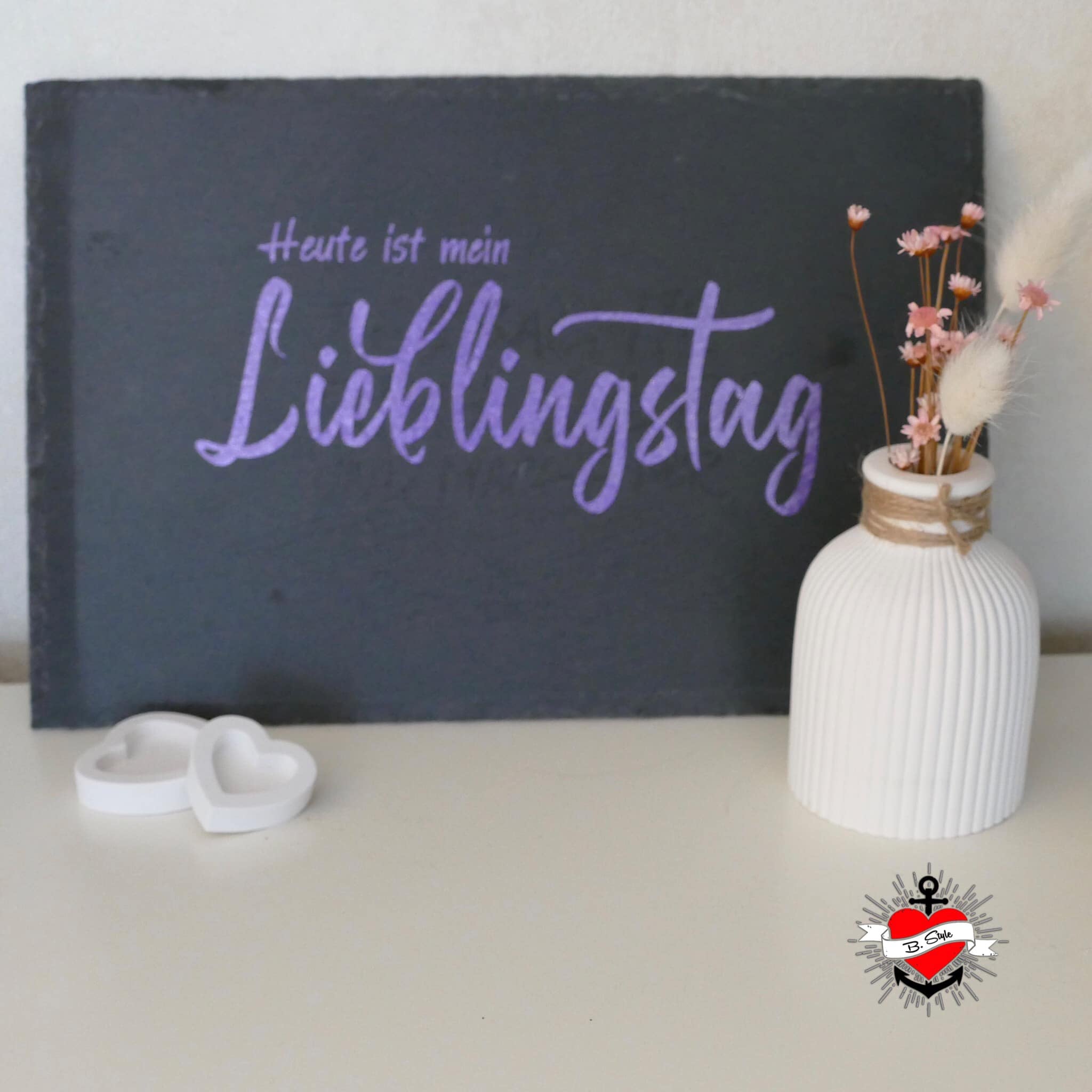Heute ist mein Lieblingstag Plotter Datei Plotteridee Motivierender Spruch