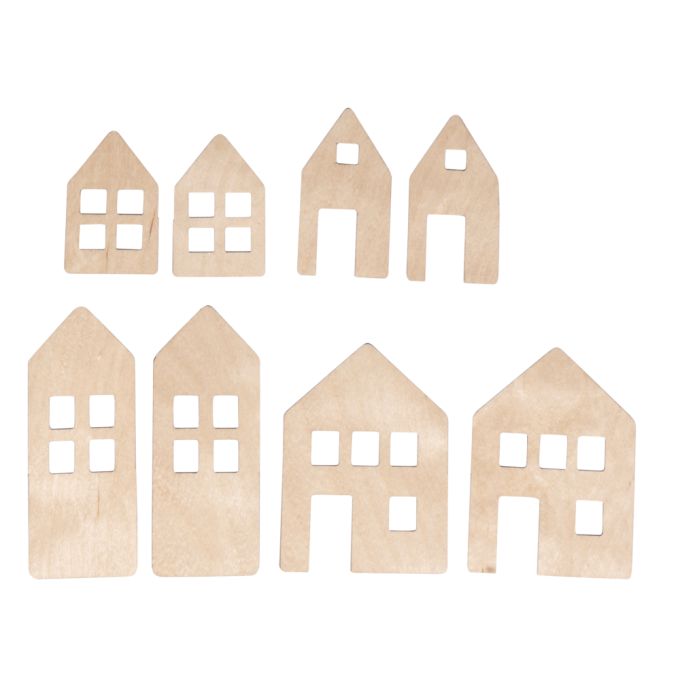 Bastelstäbchen Aus Naturholz - 10er Set Mini-Holzscheite Für Rustikale Deko, DIY-Projekte & Bauernhaus-Stil