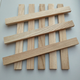 Easy-Sticks Long Eiche 25 cm lang 
lange Klötzchen Bastelholz