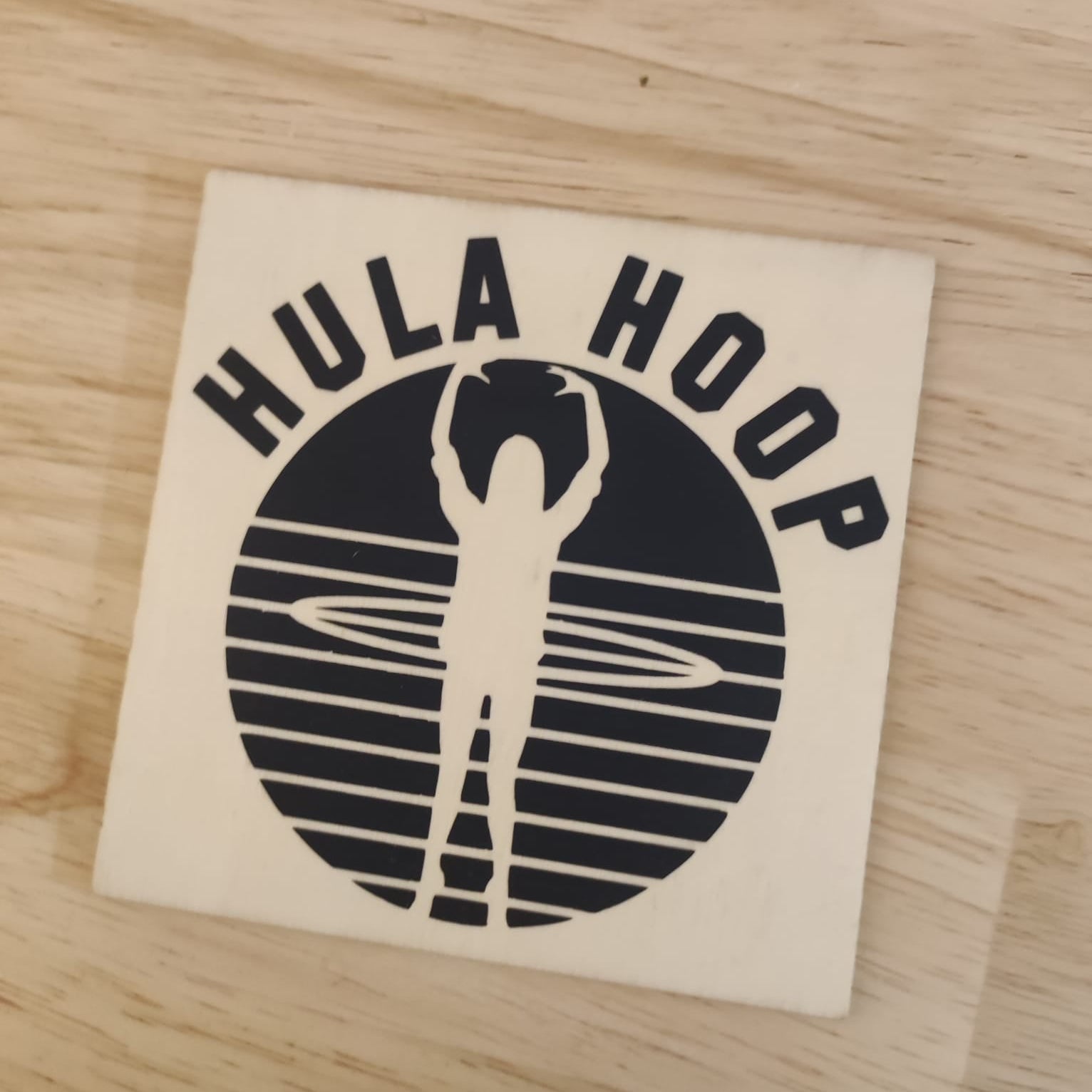 Hula Hoop Plotterdatei Schild  Plotteridee T-Shirt