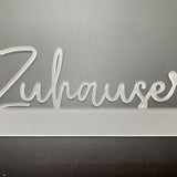 Zuhause Schriftzug Aus Acryl – Stilvolle Geschenkidee Zuhause Für Kartenhalter