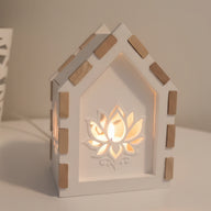 Silikonform - Haus Einleger Lotusblüte