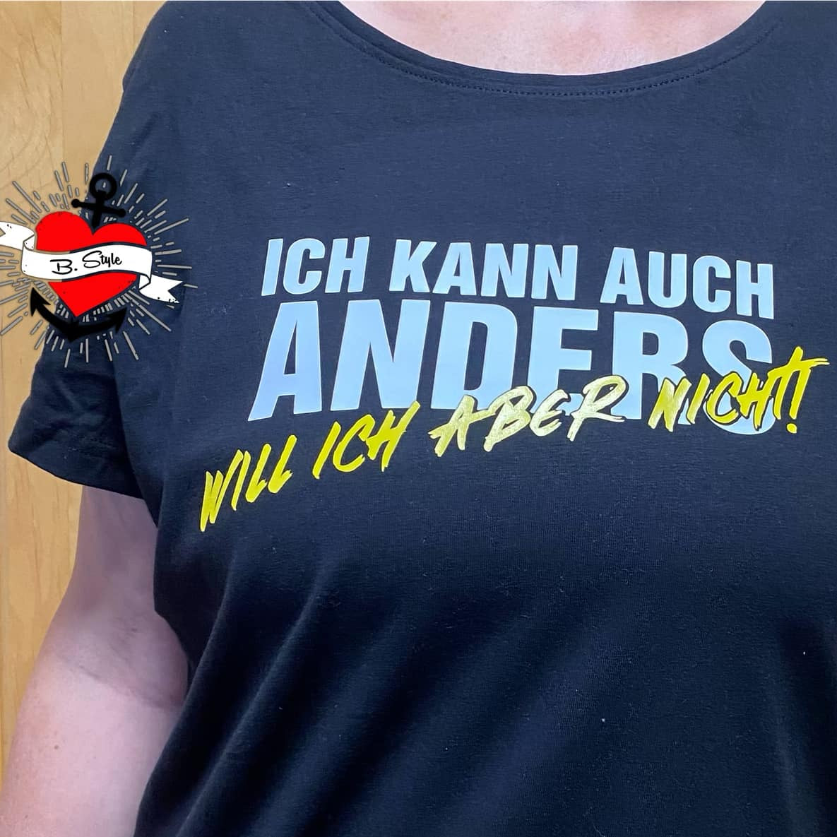 Ich kann auch anders - will ich aber nicht Plotterdatei Plotteridee