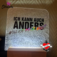 Ich kann auch anders - will ich aber nicht Plotterdatei Plotteridee