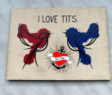 Lade das Bild in den Galerie-Viewer, I love Tits - Plotterdatei
